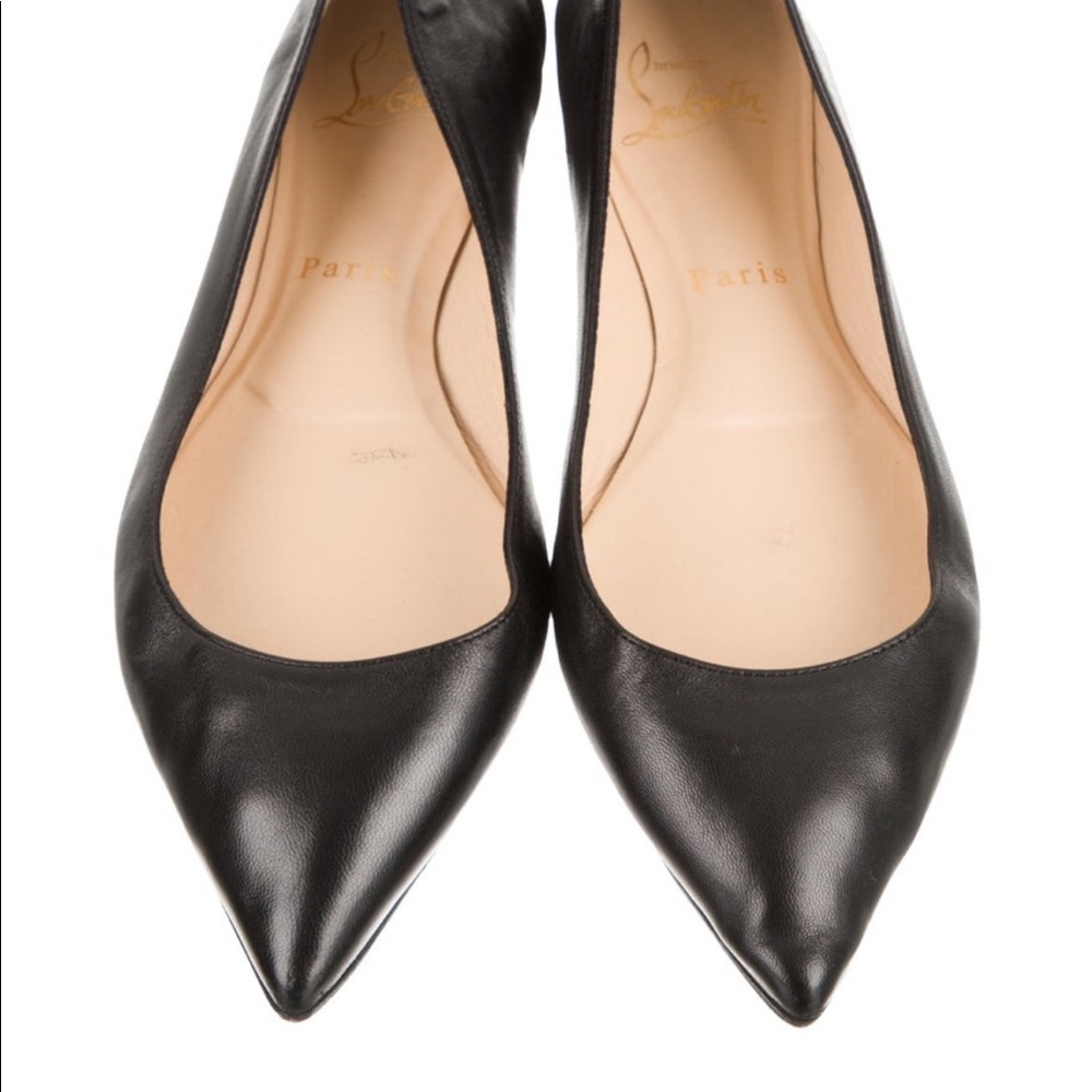 Christian Louboutin ballet flats in size 8/38